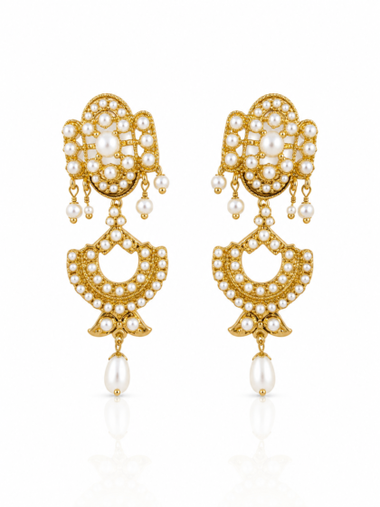 Zarina Pearl Earrings