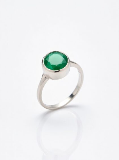 Sea-Fire Ring (Emerald)