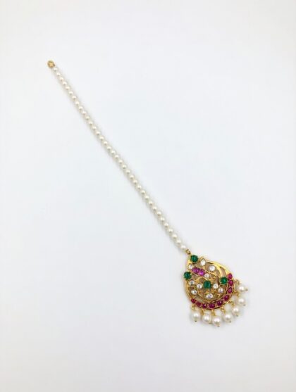 Majestic Pearl Drop Teeka
