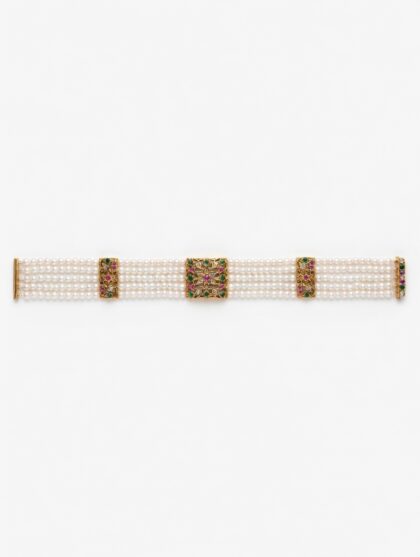 Marjaan Bracelet (Ruby+Emerald)
